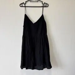 H&M キャミワンピース ブラック Lサイズのサムネイル