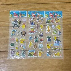 ポケモン シール 3シートまとめうり