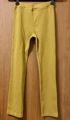 dev!rock スキニーパンツ　キッズ　150cm　マスタード