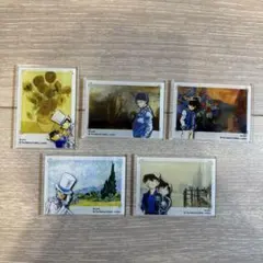 名探偵コナン　ロンドンナショナル・ギャラリー アクリルマグネット　5点セット