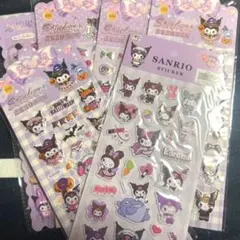 クロミちゃん ぷくぷくシール6枚セット！