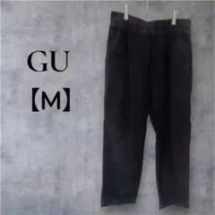 一点物⭐︎ GU 【M】ジーユー ブラック コットン パンツ