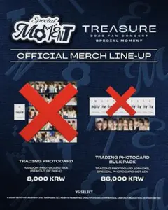 TREASURE FAN CONCERT トレカ