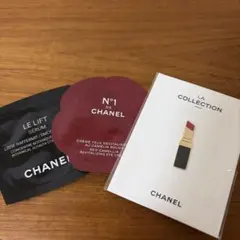 ☆CHANEL ノベルティピンバッジ/美容液サンプル☆