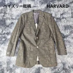 【ほぼ新品】HARVARD ペイズリー総柄 テーラードジャケット　Sのサムネイル