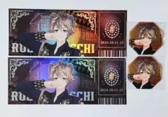 ツイステ ラギー ブレイジングジュエル チケット風カード ホログラム缶バッジ