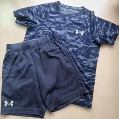 Under Armour ジャージ上下セット 迷彩柄 YMDサイズ
