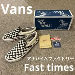 2026年最新】fast times vansの人気アイテム - メルカリ