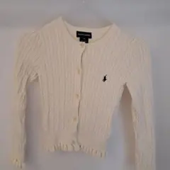 Ralph Lauren アイボリー カーディガン