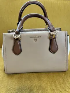 MICHAEL KORS 2WAY ハンドバッグ ショルダーバッグ ベージュ