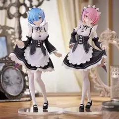 ラム＆レム -幼日のおもひで- 1/7スケールフィギュアセット - メルカリ