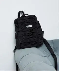 OUTDOOR PRODUCTS ギャザー リュック ブラックのサムネイル