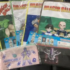 ドラゴンボール一番くじ　G賞ポーチ　I賞ビジュアルタオル　6点セット　新品未使用