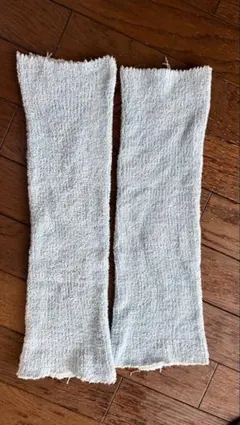 ライトブルー レッグウォーマー