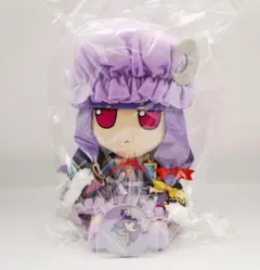 東方ぬいぐるみ パチュリー・ノーレッジ（ver.1.5）ふもふも特典缶