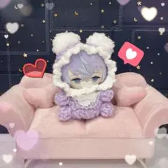 ばぶクマちゃん♡ にじぱぺっと ぬい服 ぱぺ服