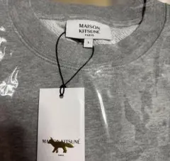 MAISON KITSUNÉ グレー トレーナー 新品/未開封/L