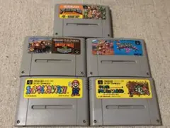 スーパーファミコンソフト５本セット