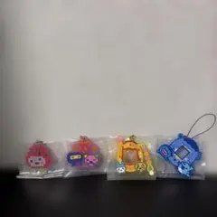 たまごっち　一番くじ　F賞　きらきらラバーラバーチャーム　4点セット