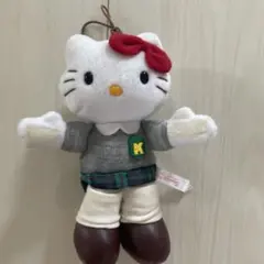 サンリオ ハローキティ 足長キティ マスコット マジックテープ 希少