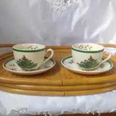 【レア美品】スポード ★クリスマスツリー★ガトープレート スポード クリスマスツリー ティーポット XT1400-X | 洋食器の