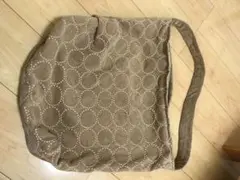ミナペルホネン タンバリン ショルダーパック　ベージュ×ピンクのサムネイル