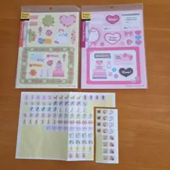 ピタットデコ　ウェディング２枚　ピーターラビット　シール　102枚