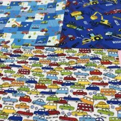 ランチョンマット 25×35 ランチクロス 給食ナフキン 2枚セット 車柄