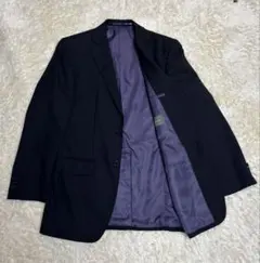 【JAZZ selected】ネイビージャケット YA7 スリム　上質　秋冬