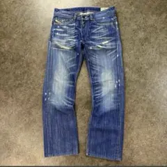 DIESEL VIKER デニム ジーンズ バイカー USED加工 W30のサムネイル