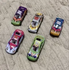 トミカ　レーシングミニカー5台　美品 トミカ レーシングミニカー5台 美品