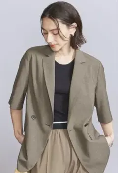BEAUTY&YOUTH ハーフスリーブジャケットのサムネイル