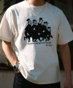 DRESS HIPPY/ドレスヒッピー★FIVE HEADS S/S TEE