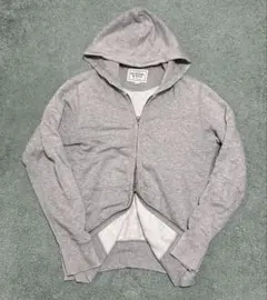 OLD ユニクロ 00s オリジナルウォッシュグレー M ダブルジップ　y2k
