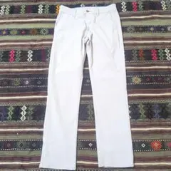 【美品】EDWIN COOL FLEX スラックス M　ライトグレー