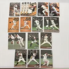 Calbee プロ野球チップス 読売ジャイアンツ おまとめ18枚セット