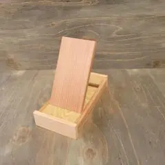 木製組立式 スマホスタンド