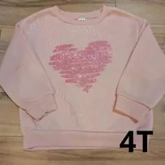 裏起毛トレーナー 4T