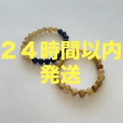ルチルクォーツ ゴールドルチルブレスレット 金運強 天然石 ブレスレット 自然のサムネイル