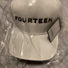 FOURTEEN キャップ The Double ホワイトのサムネイル