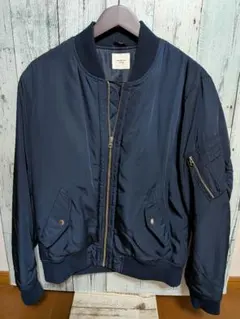 ネイビー MA-1 フライトジャケット