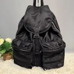 【美品】希少 レア PORTER TANKER ポーター リュック ブラック