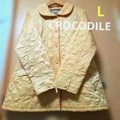 クロコダイル CROCODILE キルティング ジャケット L イエロー系