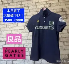 PEARLY GATES パーリーゲイツ　可愛い♡ポロシャツ