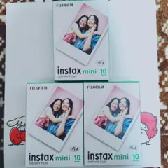 未*認様 FUJIFILM instax mini チェキフィルム 10枚入×3