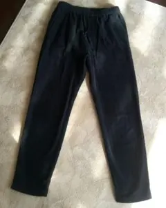 無印＊コーデュロイ イージーパンツ ブラック M