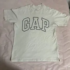 GAP ホワイト ロゴ Tシャツ