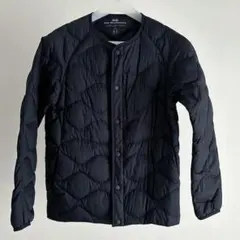 ユニクロ×ホワイトマウンテニアリング ウルトラライトダウン XS ブラック