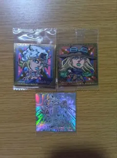 ジョジョの奇妙な冒険　ジョニィ　ジャイロ　5thレア　ウエハース　ジョジョ