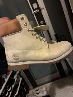 Timberland ホワイトワークブーツ